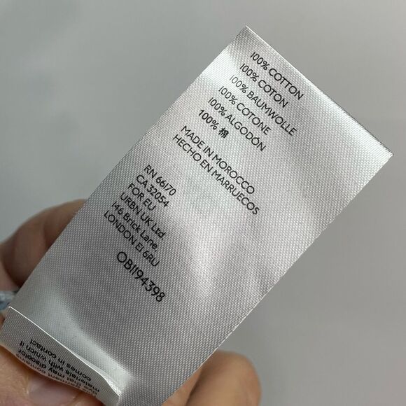 We the Free People Ziggy Overalls Women's Sz Large Powder Blue Denim Overalls - Picture 6 of 7